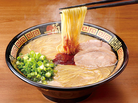 天然とんこつラーメン専門店「一蘭」のラーメン