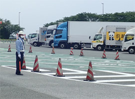 バス駐車マスの確保
