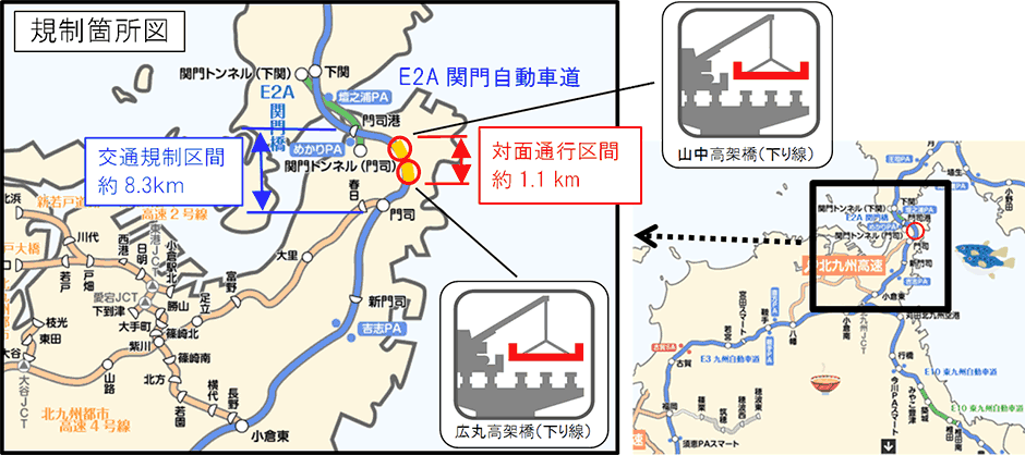 規制箇所図