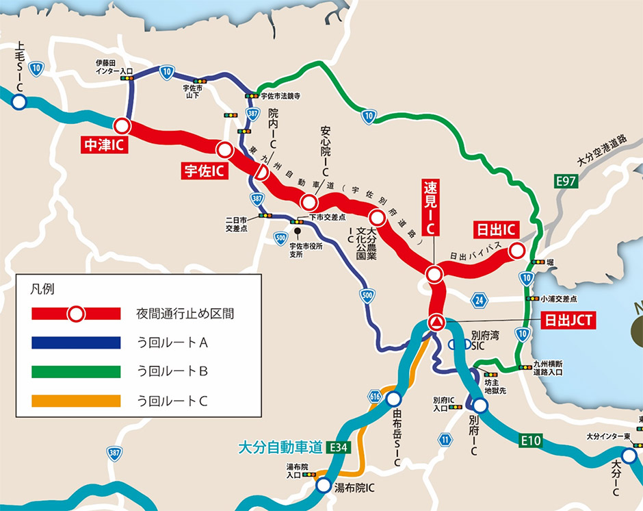 う回路案内