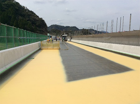 床版防水工事