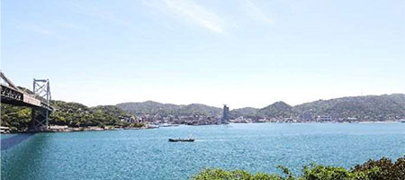 壇之浦PAから関門海峡を望む圧巻のロケーション