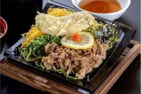 ふく天瓦そば定食 1,500円(税込)