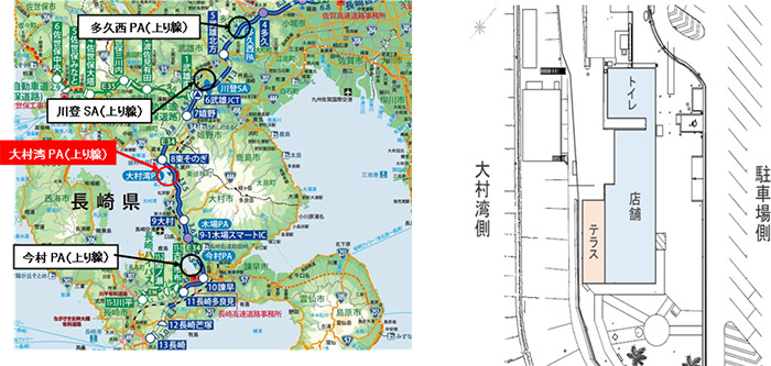 リニューアル 店舗位置図