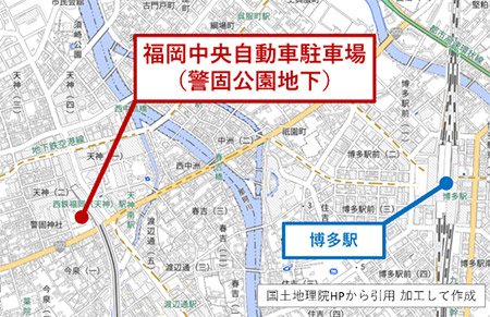 福岡中央自動車駐車場