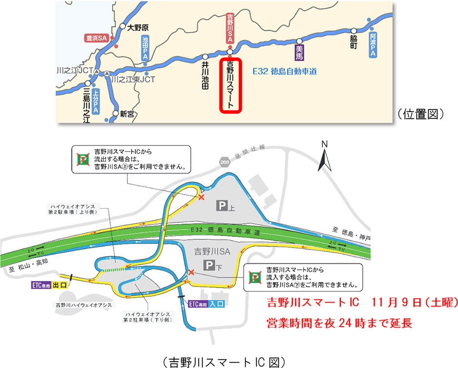 1. 吉野川スマートIC