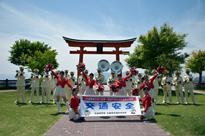 広島県警音楽隊による演奏会