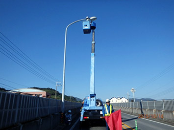 道路照明設備点検