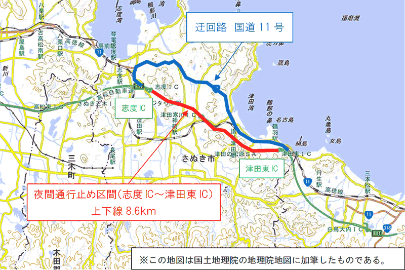 迂回路図