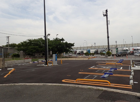 ウェルカムゲートお客さま駐車場 全景