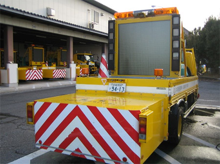 後尾警戒車（イメージ）