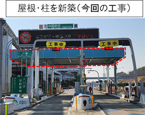 料金所の改築