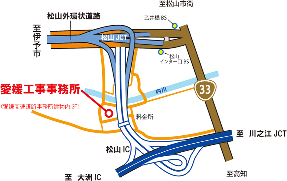 新事務所位置図