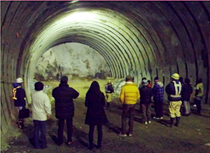 猪渕トンネルにて見学会を行いました