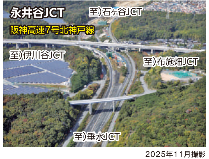 永井谷JCT