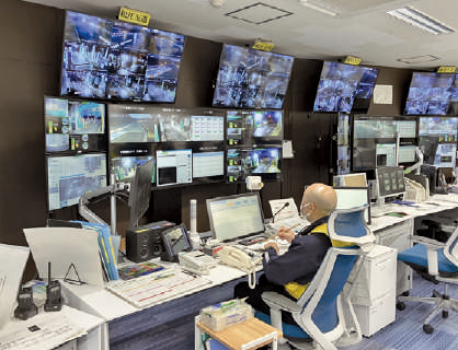 料金所の遠隔管理イメージ