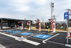 EV充電設備の拡充イメージ