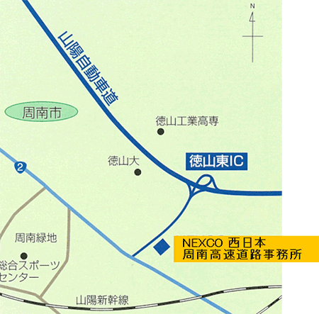 事務所位置図