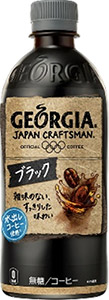 ジョージア ジャパン クラフトマン ブラック　500mlPET　（コカ・コーラ社製品）