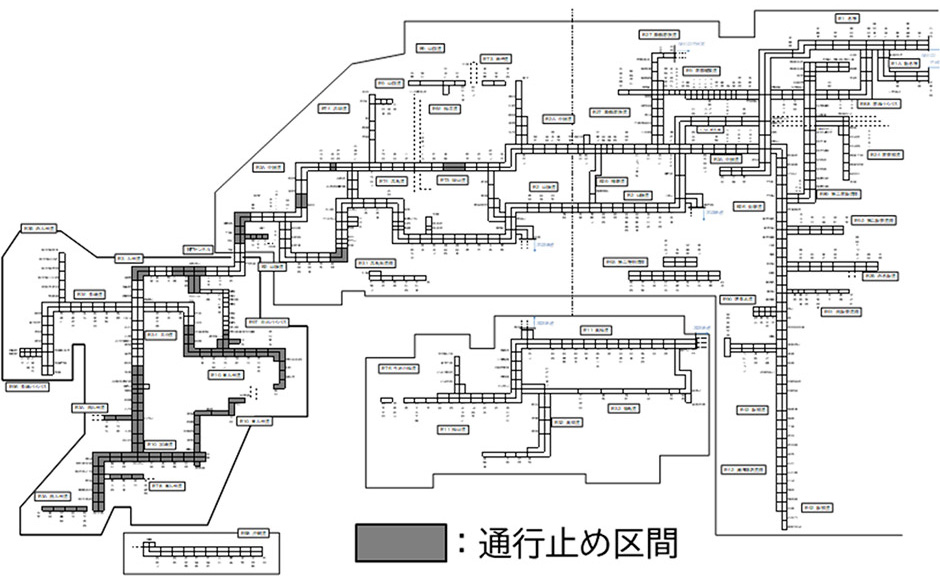 通行止め延長