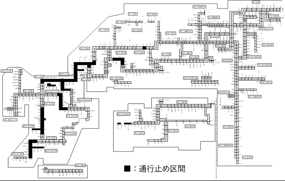通行止め延長