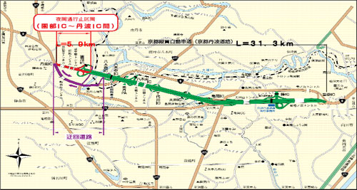 位置図・迂回路案内図