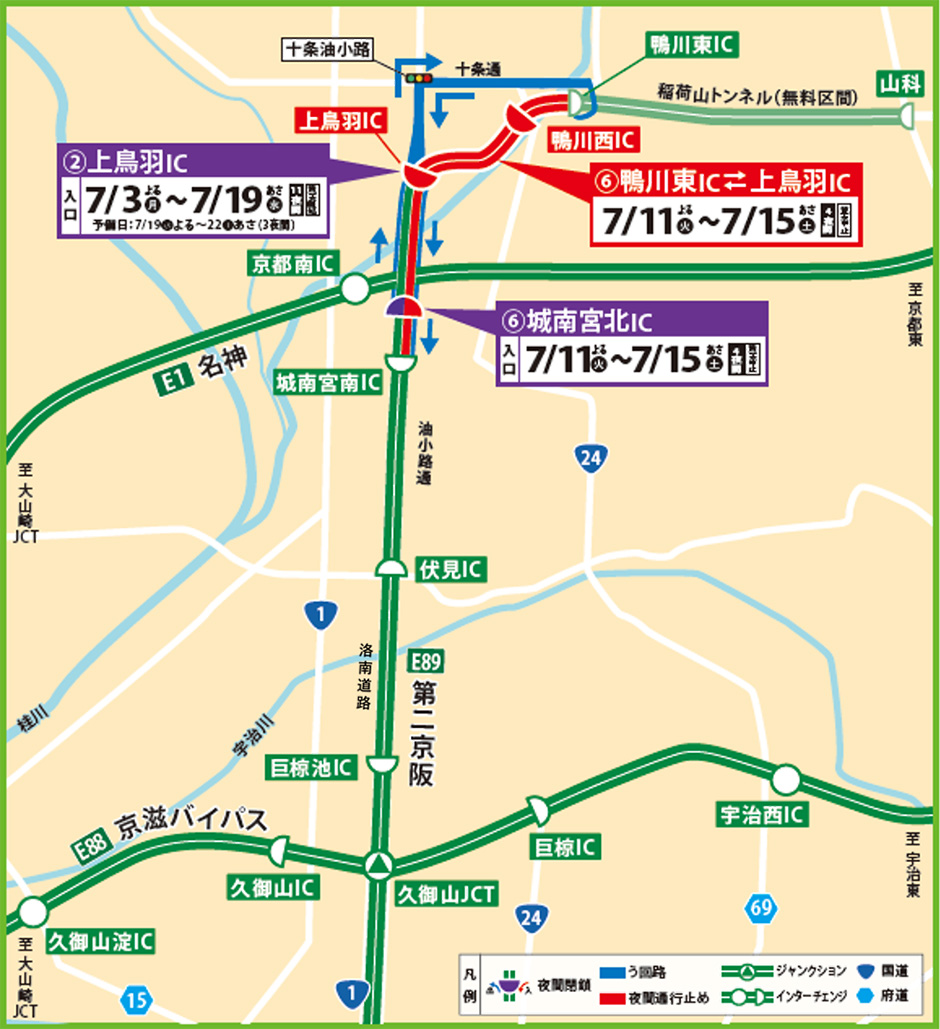 う回路案内