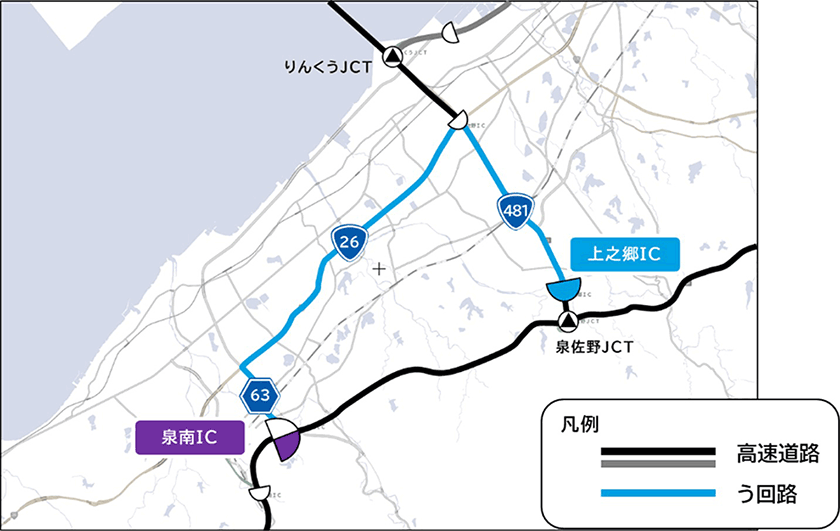 う回路案内