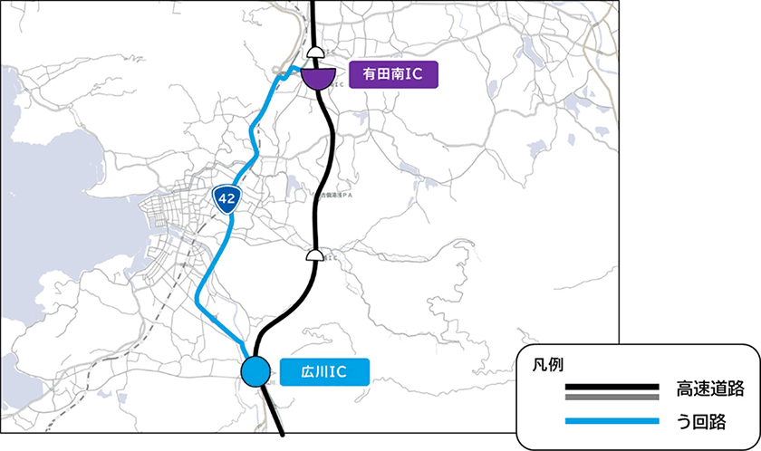 う回路案内