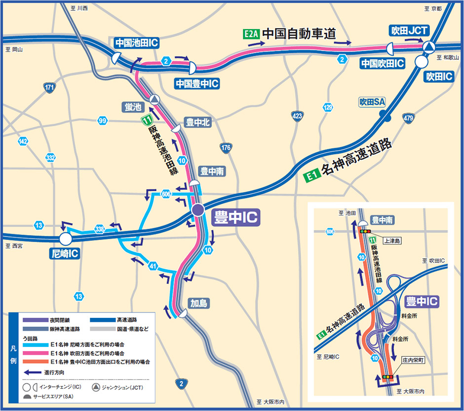 う回路案内