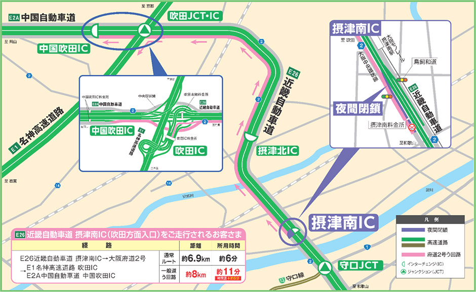 う回路案内