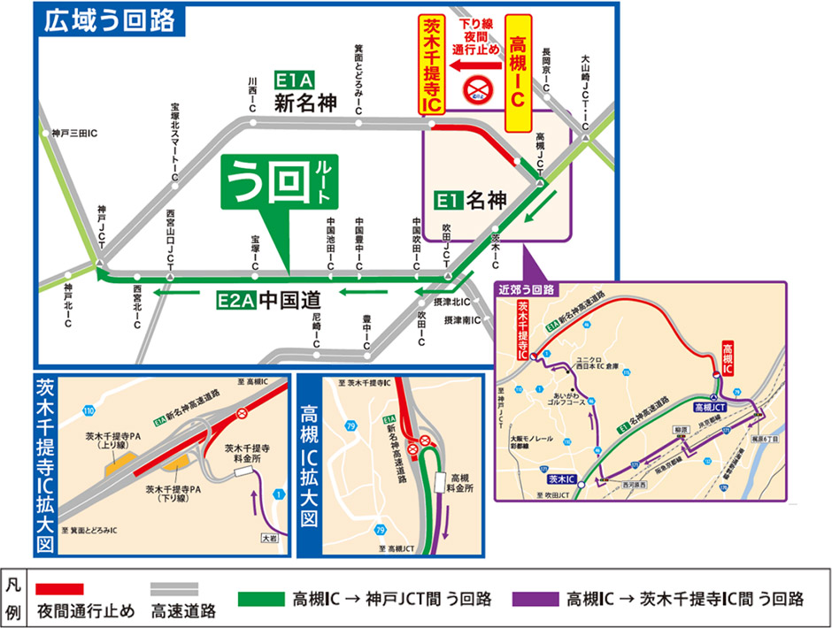 う回路案内