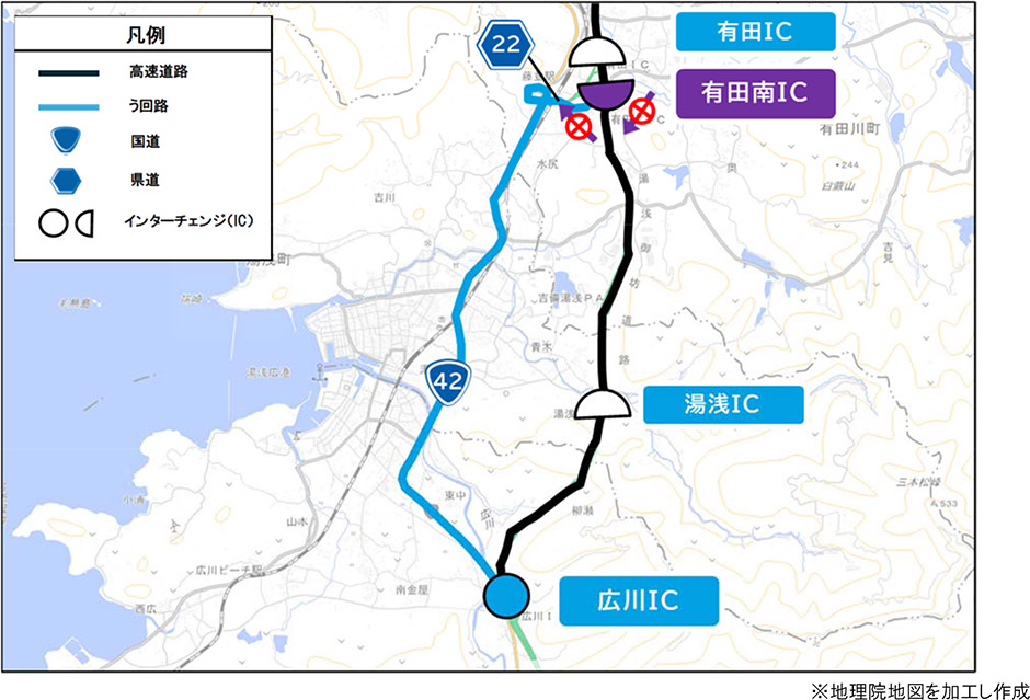 う回路案内