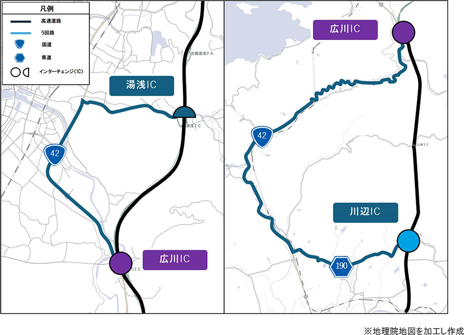 う回路案内