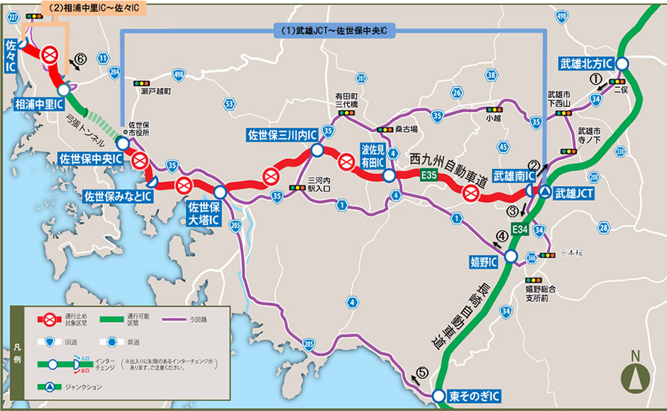 う回路案内