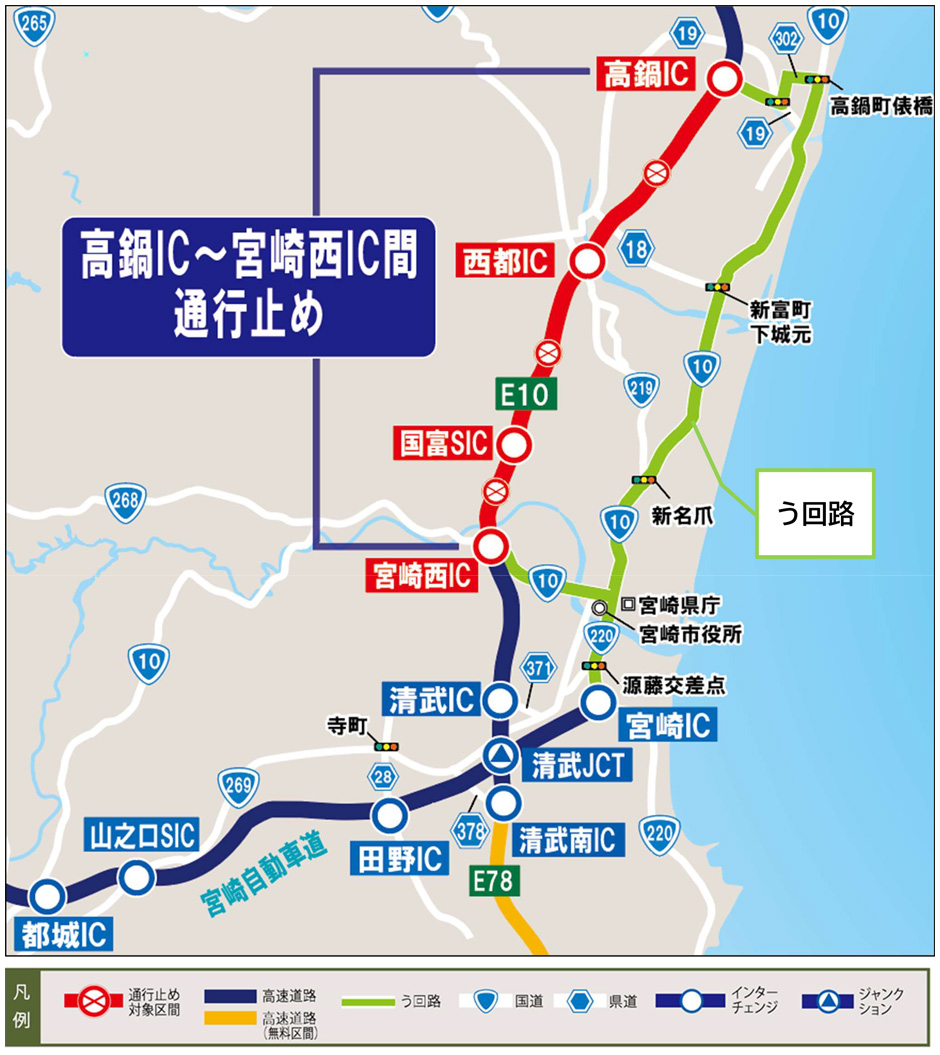 う回路案内