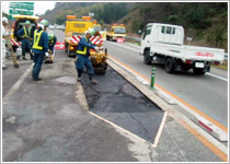 舗装路面の補修1