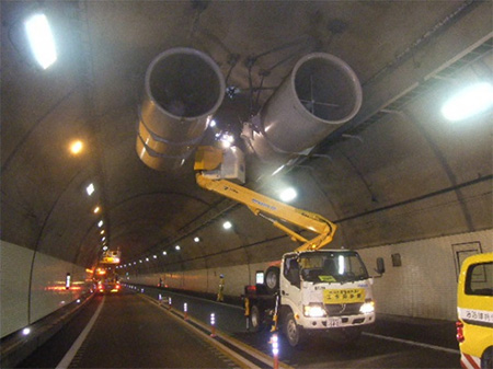トンネル換気設備点検・整備