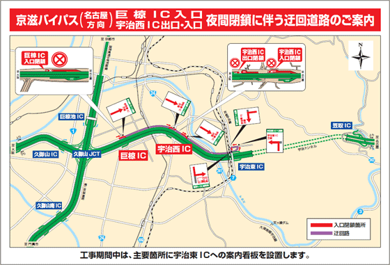 周辺インターチェンジ図