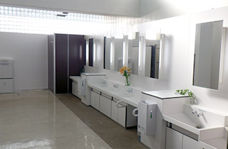 女性用お手洗内部