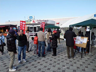 賑わうイベント風景