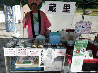 和菓子やジャムの販売