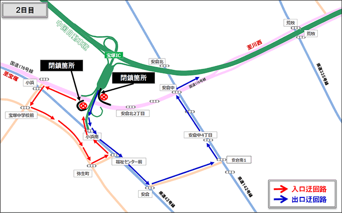 迂回路 2日目