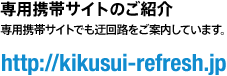 専用携帯サイトのご紹介