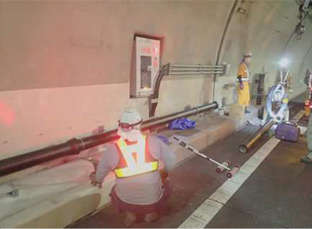 トンネル消火栓設備更新工事
