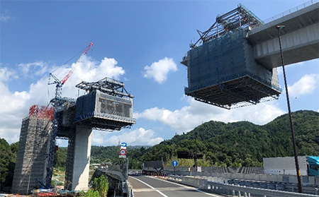 移動作業車の移動（イメージ）