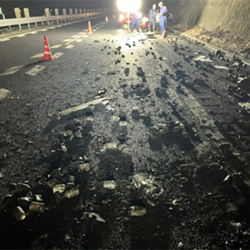 E2 山陽自動車道 龍野西ICから赤穂IC(下り線)間車両火災による通行止め