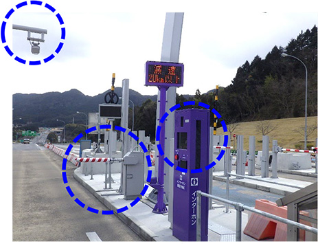 ETCレーン工事例