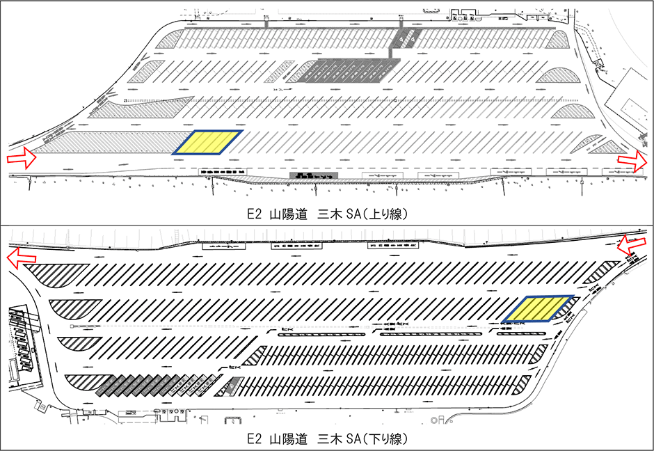 短時間限定駐車マス整備箇所