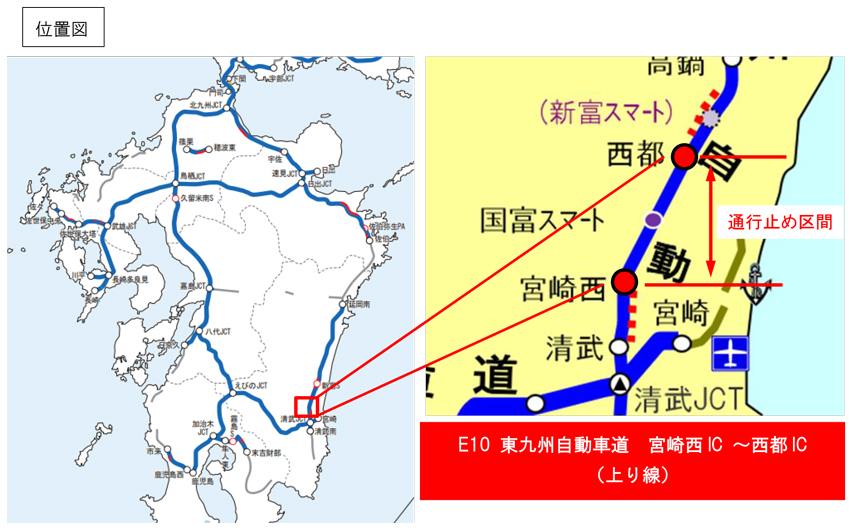 位置図および工事施工箇所